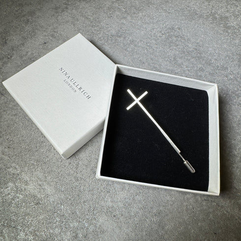 Nina Ullrich Cross Pin (Matte) Medium